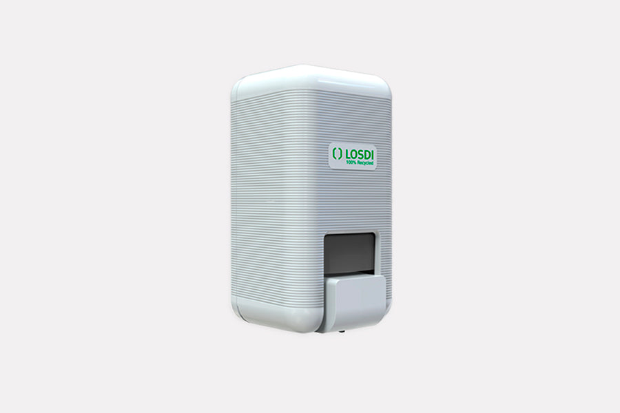 Dosificador Jabón Líquido 1L Eco-Luxe Blanco Losdi