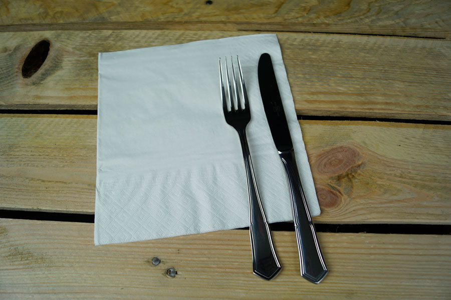 Servilleta 40x40 3 capas 75uds Blanco