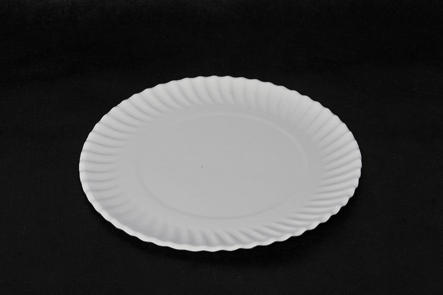 Plato cartón 23cm 50uds.