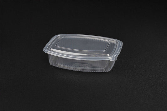 ENVASE PP 1500CC OVAL TAPA BISAGRA (PACK 50U)