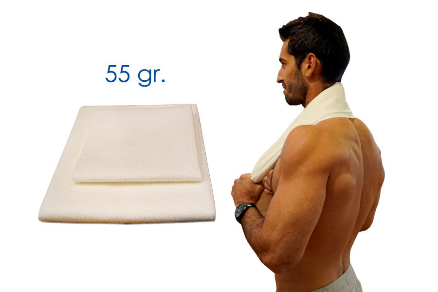TOALLA SUPERABSORVENTE 55GRS. 40X80cm, 100unid