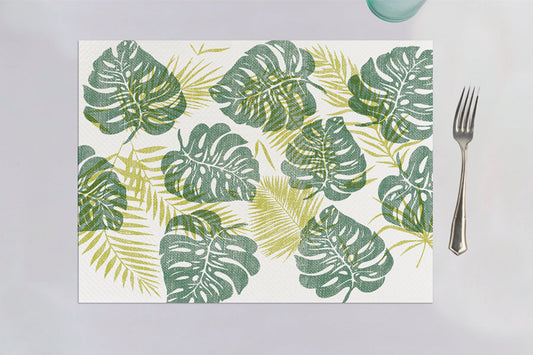 Mantel papel 30x40 Blanco 40gr E Dec Monstera 500u