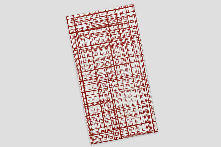 Serv 30x40 PP 100u Deco Urban Burdeos