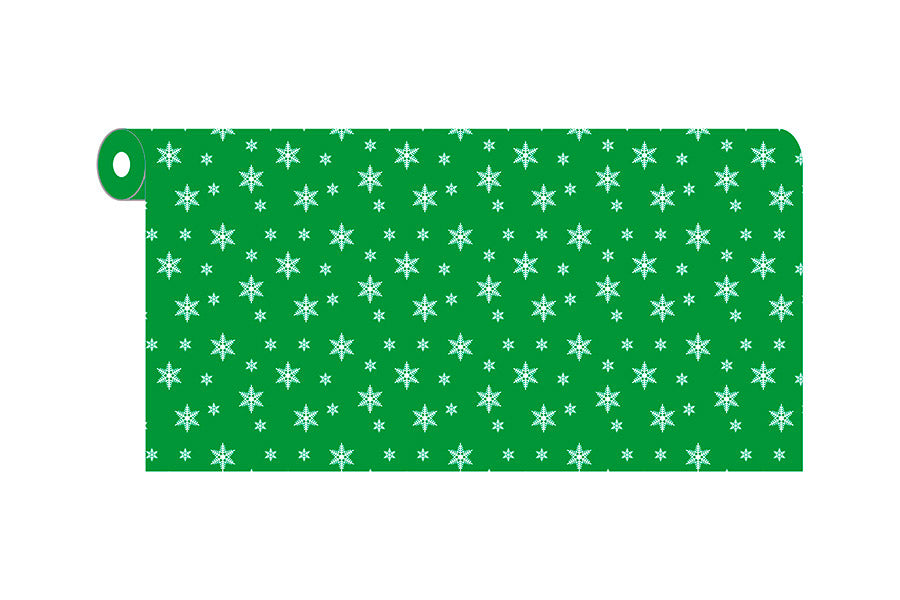 Rollo Novotex 1,20x50m Verde Deco. Estrellas