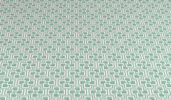 Mantel Cortado Bambulux 100x100cm Pleg. 1/8 Deco. Montecarlo Agua Marina, 100uds