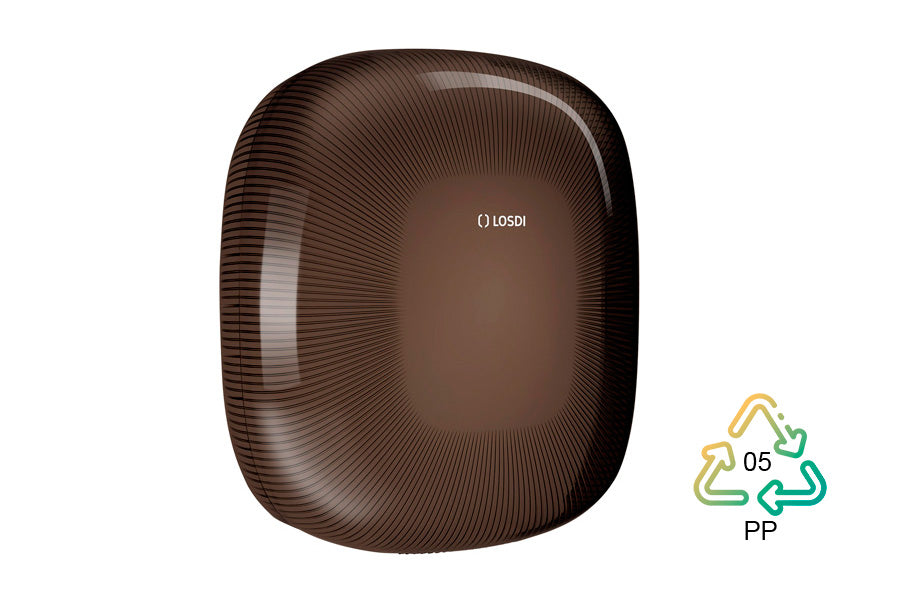 Dispensador Portatoallas Polipropileno Negro Losdi