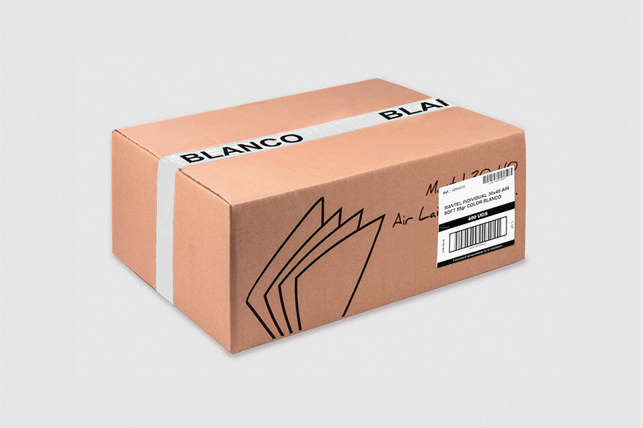 Mantel Air Soft 30x40 400uds. Blanco