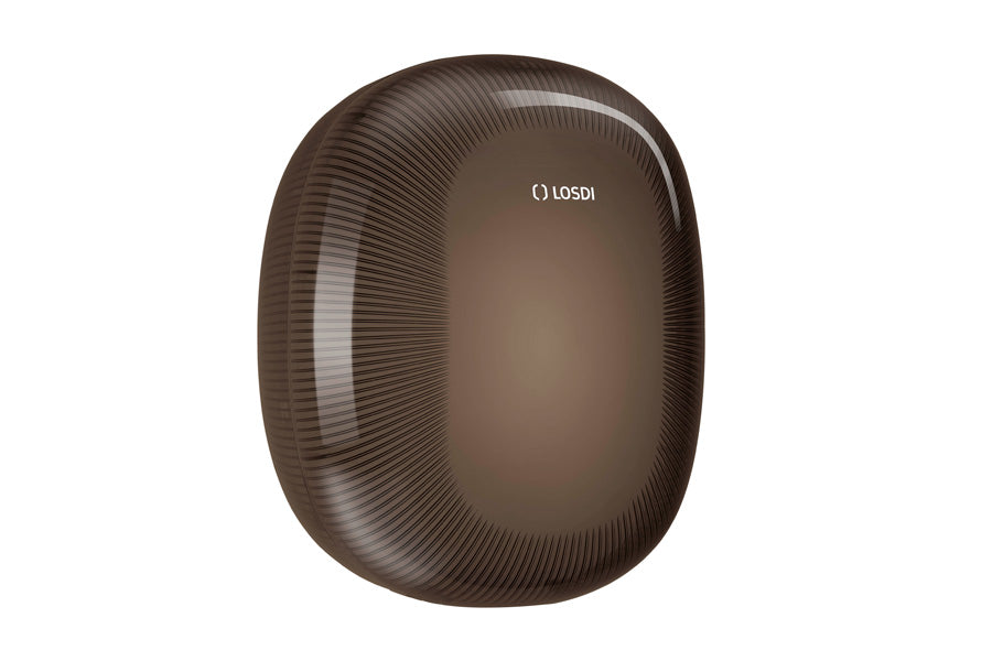 Dispensador papel mecha Policarbonato Negro Losdi