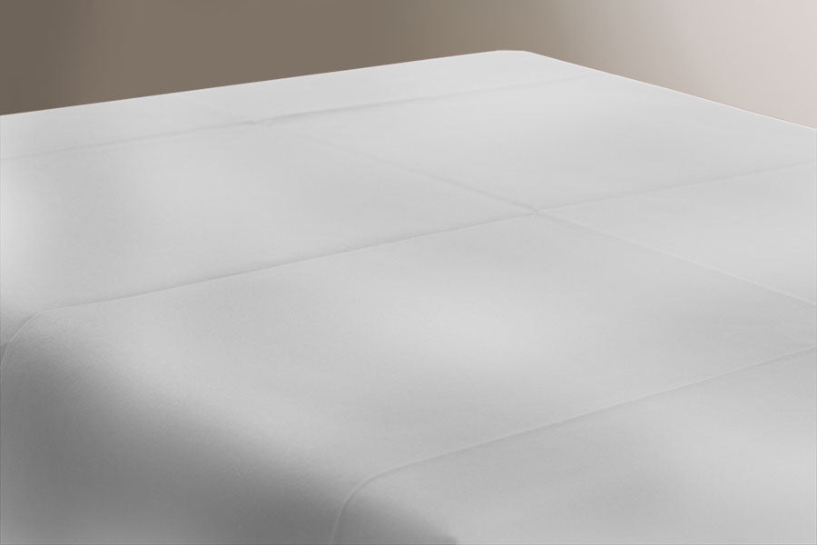 Mantel Air Soft 100x100cm Doblado 1/8 Blanco, 100uds