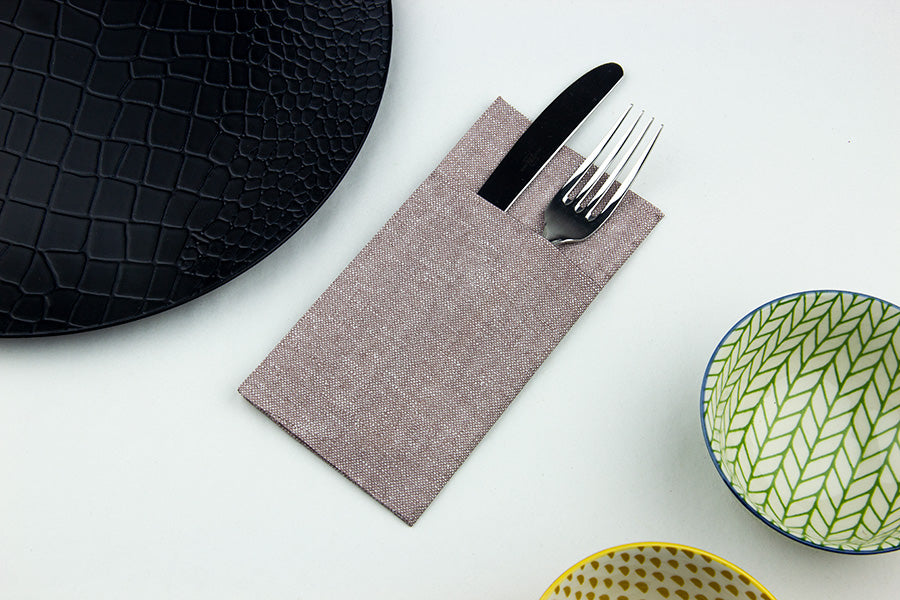 Kangucel Punta Punta 40x40cm Blanco Deco. Cow Boys Marron, 960uds