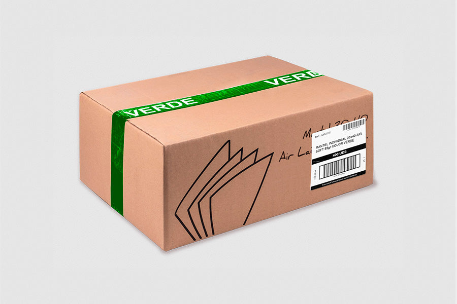 Mantel Air Soft 30x40 400uds. Verde