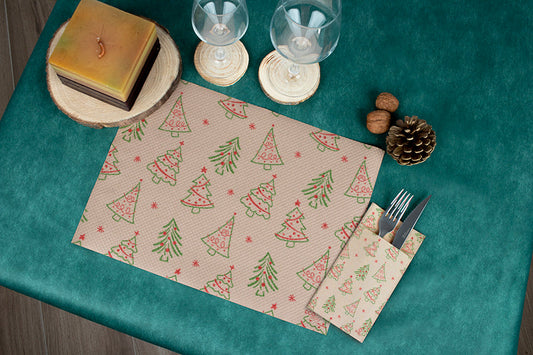 Mantel Papel Eco Nature 30x40cm 200u  Deco. Aspen