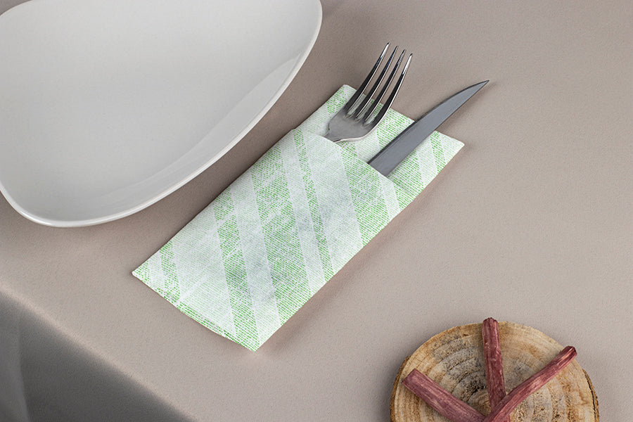 Kanguro Hidrosoft 40x40 50gr. 400uds. Deco. Marea VE/PI (Verde/Pistacho)