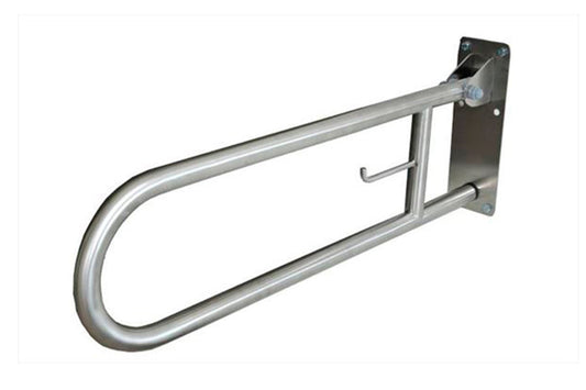 Barra sujeción abatible Acero inox 192x100x600