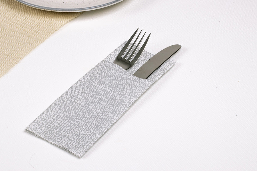 Mini Kanguro Bambutex 30x40 Blanco D.Esparta Gris