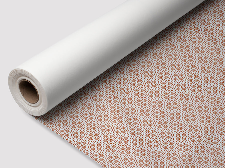 Rollo Mantel Bambulux 1x25m Blanco Deco. Montecarl
