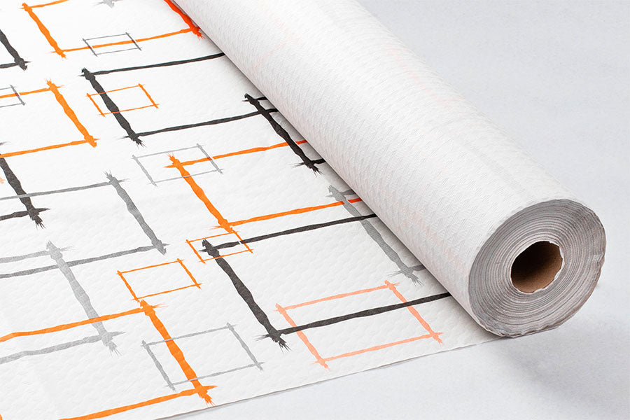 Rollo mantel papel 1,2x100 37gr. Deco. Marcos NA