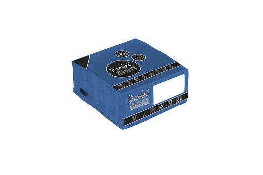 Servilleta 38x38 Punta Punta 50ud Azul