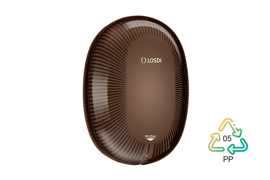 Dosificador Jabón Espuma Policarbonato Negro 850ml