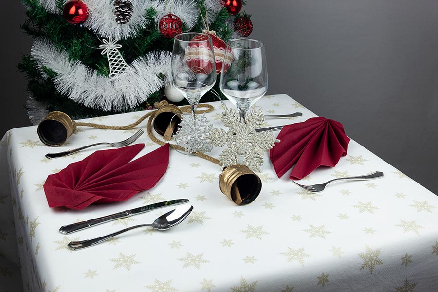 Rollo Novotex 1,20x50m Blanco Deco. Estrellas