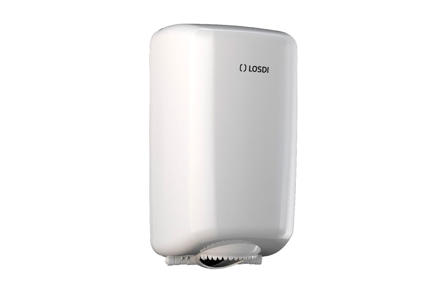Dispensador de papel mecha mini ABS Blanco