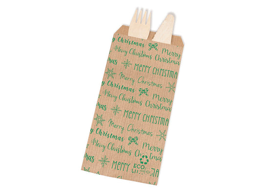 Bolsa Papel Portacubiertos 11x24cm 60gr Verjurado