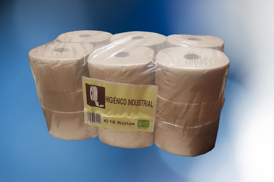 Higienico Indus. Eco Nature Gofrado 350gr. 18 uds.