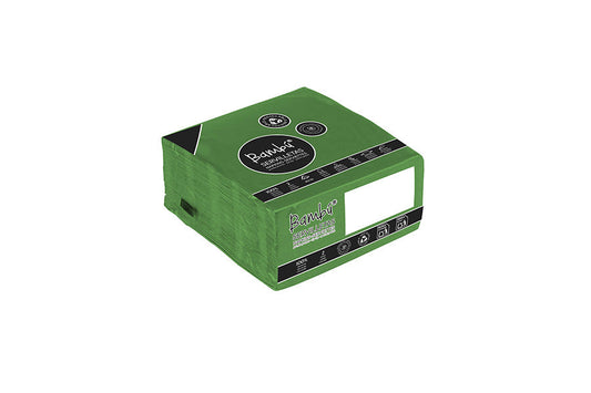 Servilleta 38x38 Punta Punta 50ud. VERDE