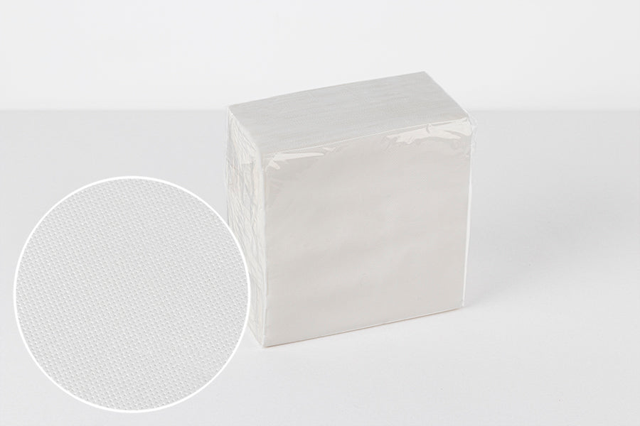 Servilletas 33x33 PP 50uds Blanco