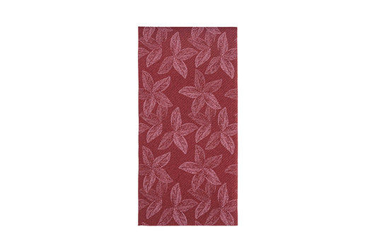 Servilleta Air Soft 40x40cm Pleg. 1/8 Burdeos Deco