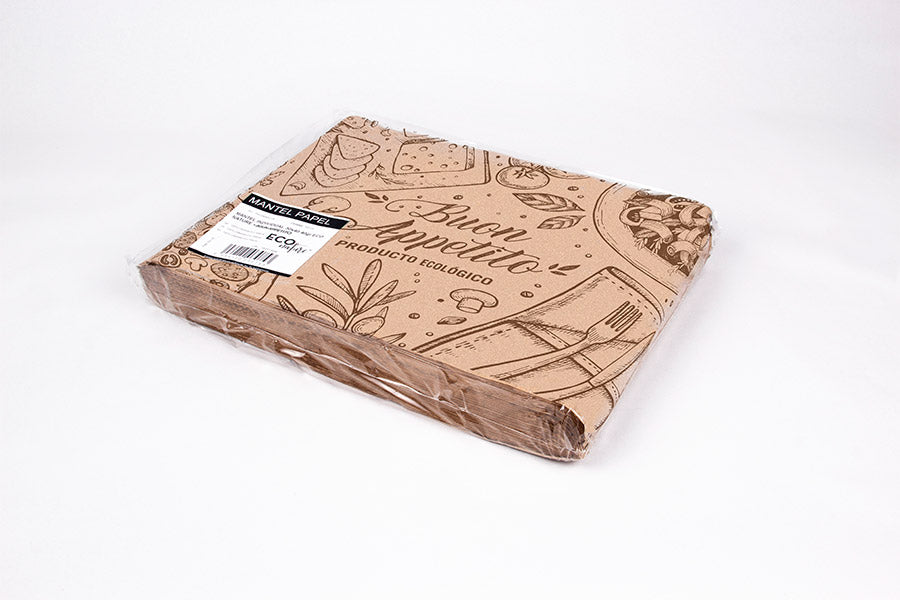 Mantel papel 30x40cm 40gr Eco Nature Deco. Buon Ap
