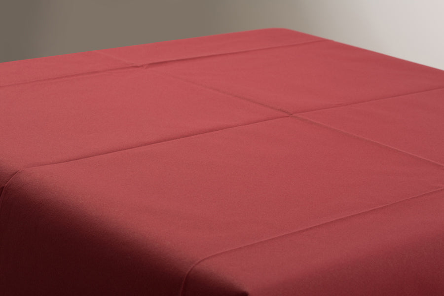 Mantel Air Soft 100x100cm Doblado 1/8 Burdeos, 100uds