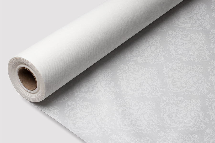 Rollo Air Soft 1,20x25m Deco. Versalles Blanco
