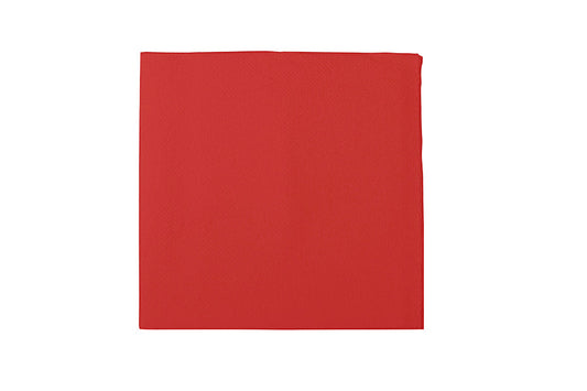 Servilleta 25x25 Punta Punta 50ud. 28paq. Burdeos