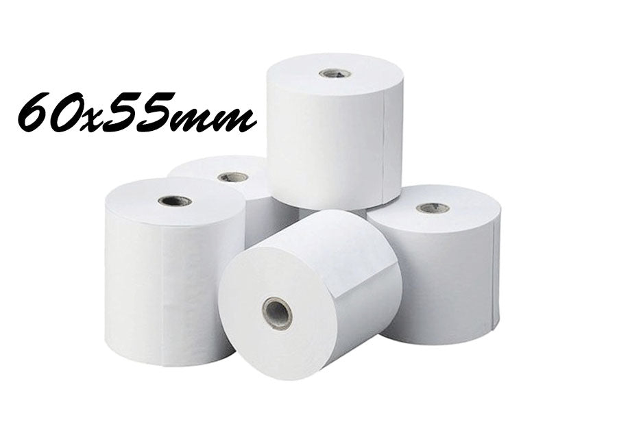 Rollo Térmico 60 x 55   Pack 10 rollos
