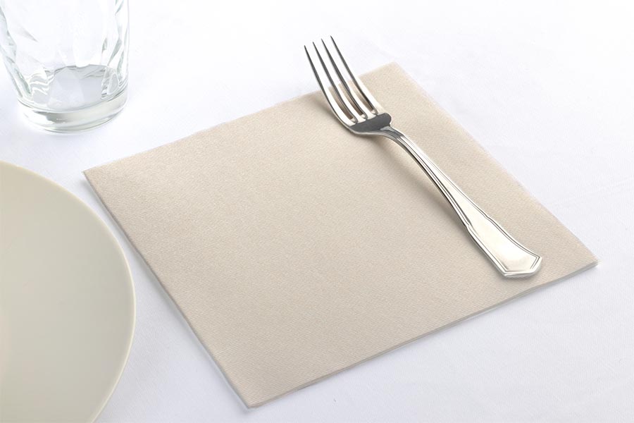 Servilleta Air Soft 40x40cm Deco. Capri Crema, 600