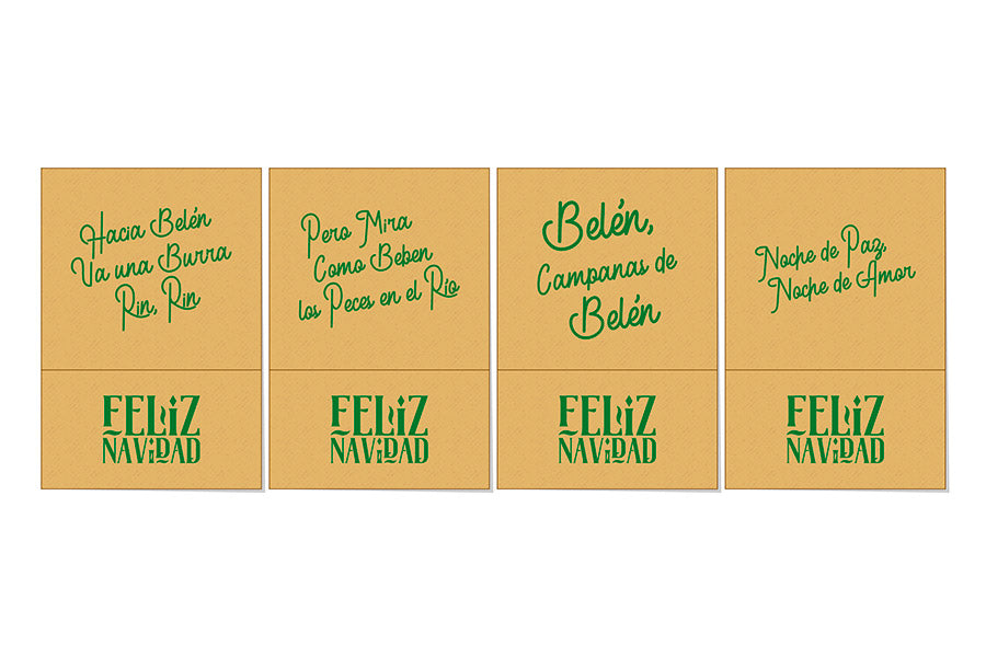Serv Eco Nature Tissue 17x17 100u Frase Navid