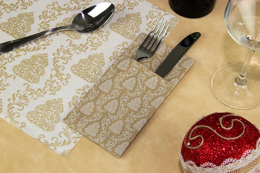 Kanguro Air Soft 40x40cm Wood Deco. Nantes Tinta Blanca, 240uds