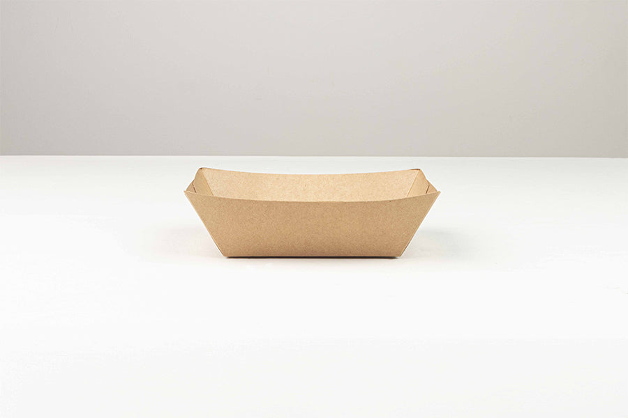 Barqueta Kraft Antigrasa 195x135x55mm (150u)