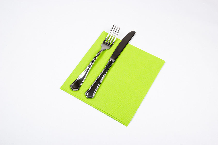Servilleta 40x40 Punta Punta 50ud Pistacho
