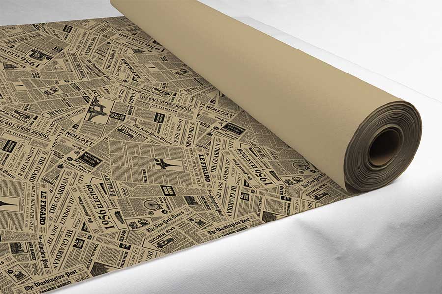 Rollo Mantel Papel 1,2x100m 37gr Eco Nature Deco.