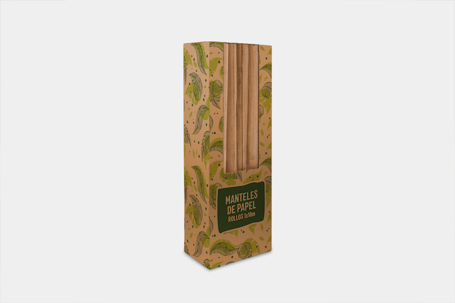 Rollo Mantel Papel 1x10m 40gr Eco Nature Deco. Mad