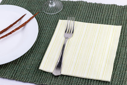 Serv. Bambutex 40x40  Deco. Basic Pistacho
