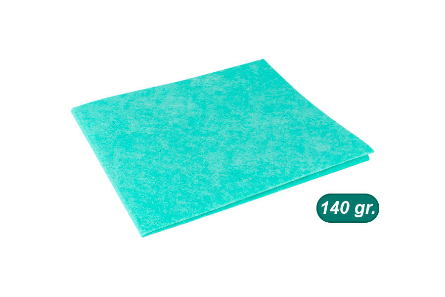 Bayeta Sintetica 38x40cm. 140gr. Verde, 12uds.