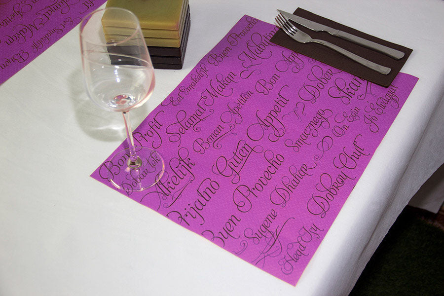 Mantel 30x40cm 40gr Fondo Buen Provecho, 1.000uds