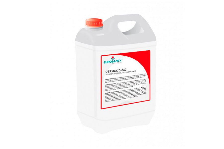 Dermex D-730 5L (Gel Hidroalcohólico Antiséptico)