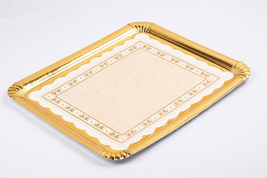 Blondas parafinadas Blancas 31x38cm, 100uds