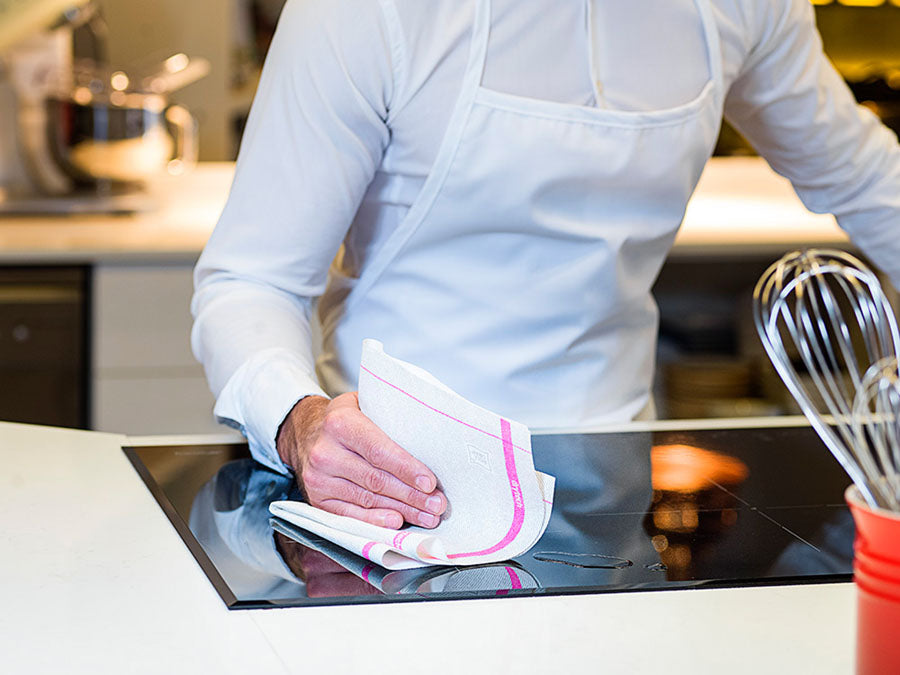 Bayeta Drytech 40x40cm Cenefa (5uds/rollo)