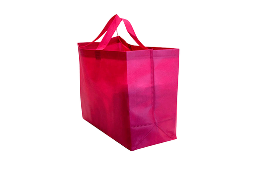 Bolsa Box Novotex 39+10x32cm 80gr. Burdeos