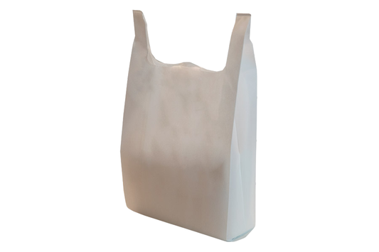 Bolsa Camiseta Novotex 33+14x60cm 50gr Blanco, 250